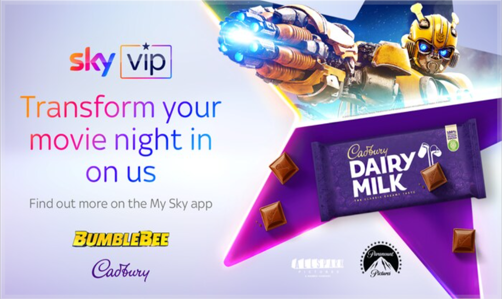 Sky VIP’s can download and keep Bumblebee the movie from Sky Store as a gift on us, to celebrate the Transformers: Rise of the Beasts.
