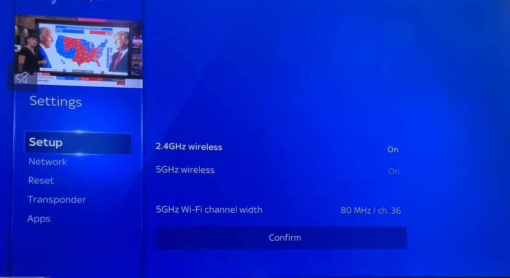 Sky Q hidden engineers menu