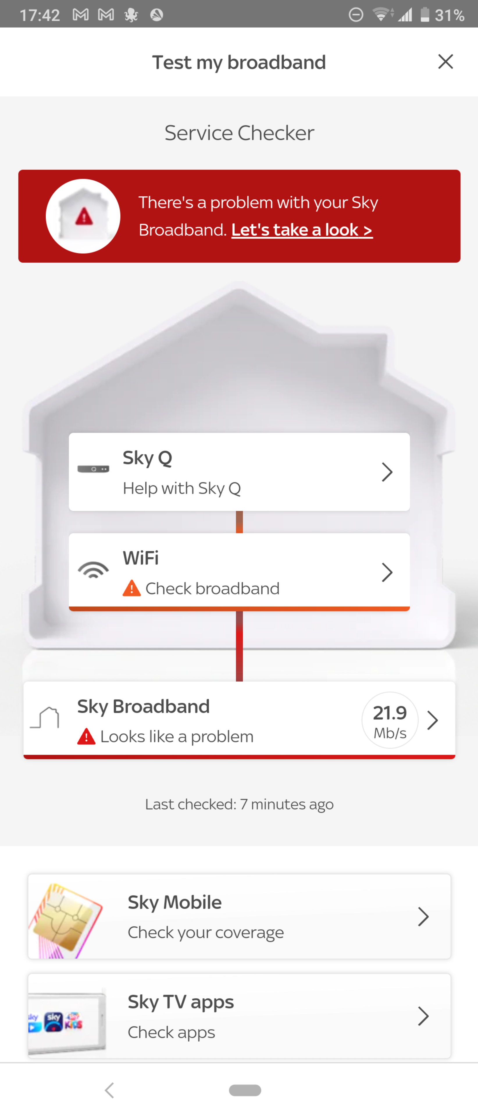 I'm curious why my Sky broadband speed has over ti... Sky Community