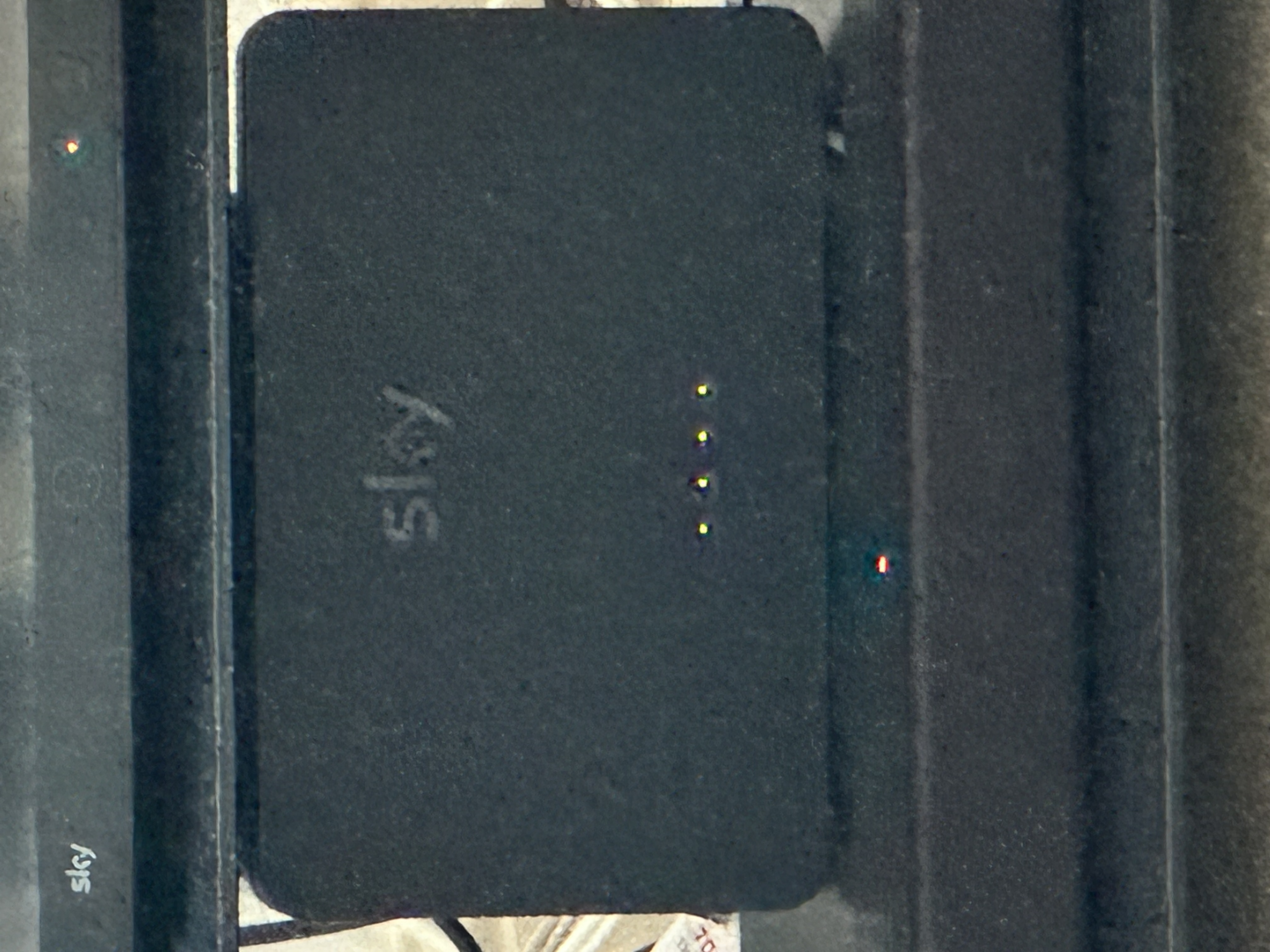 All lights are green. However not working Sky Community