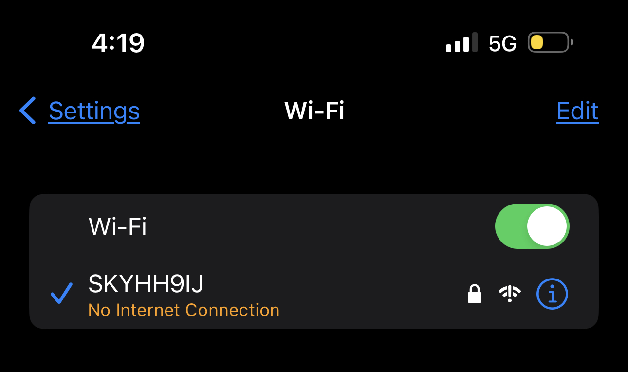 Router has a green light but I can't use the inter... | Sky Community