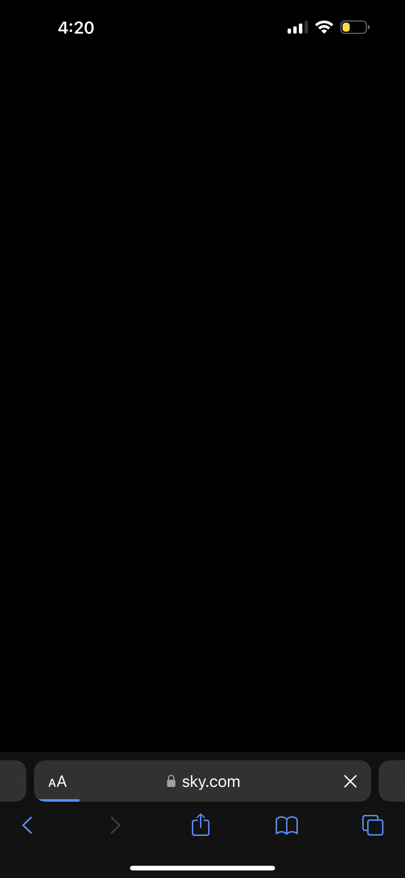 All lights are green. However not working Sky Community