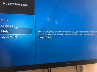 We are having problems contacting sky on sale ps4