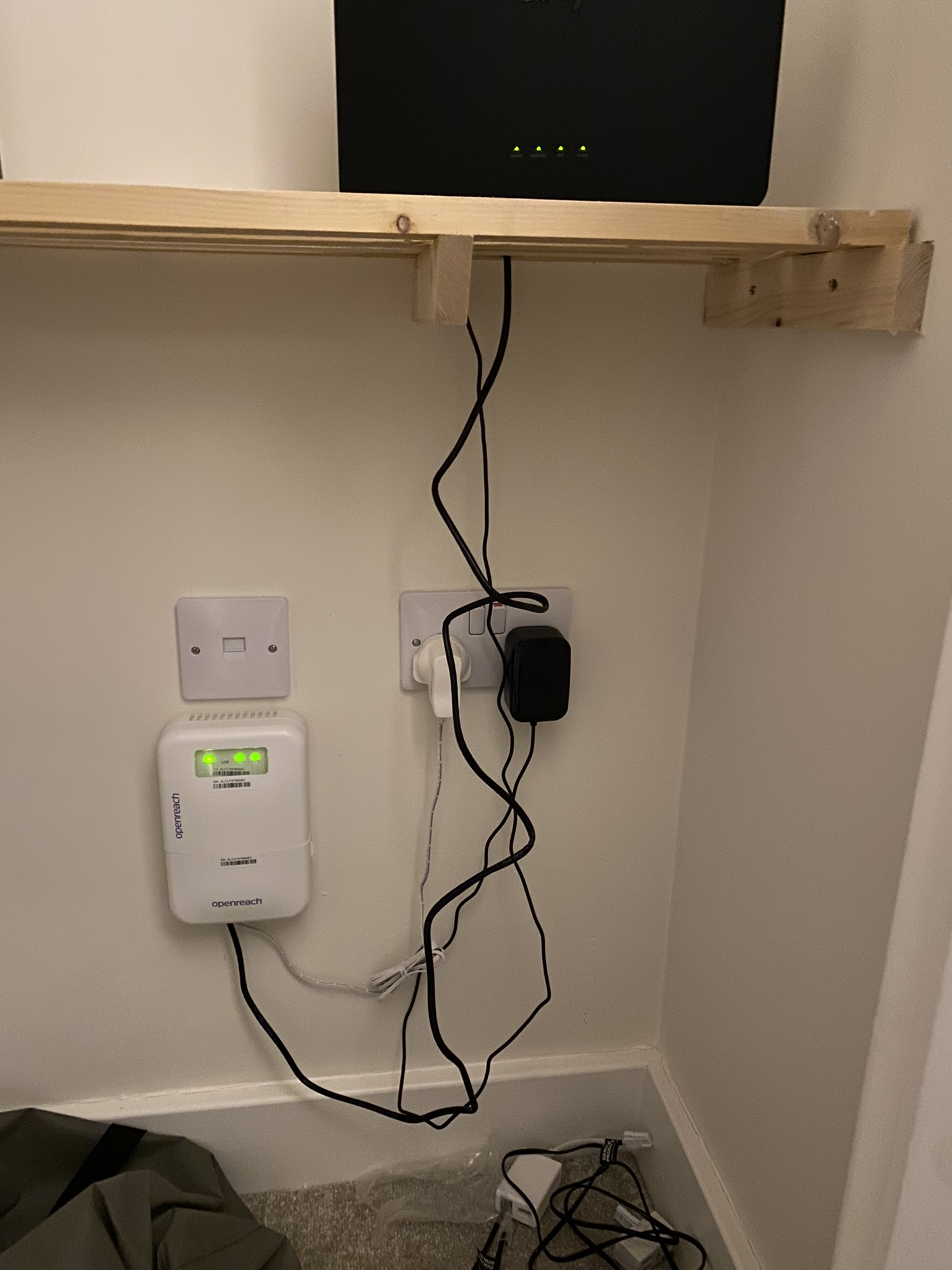 wall ports not working Sky Community