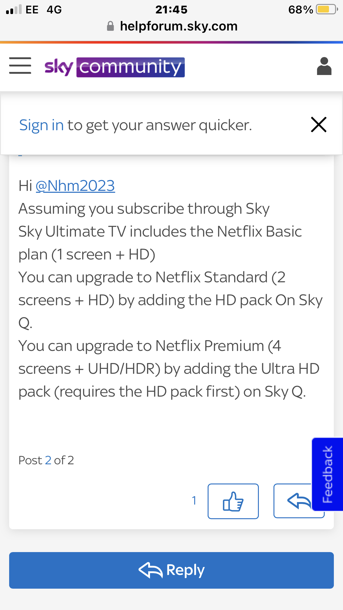ANSWERED CAN T LOG INTO NETFLIX VIA SKY visual data 7