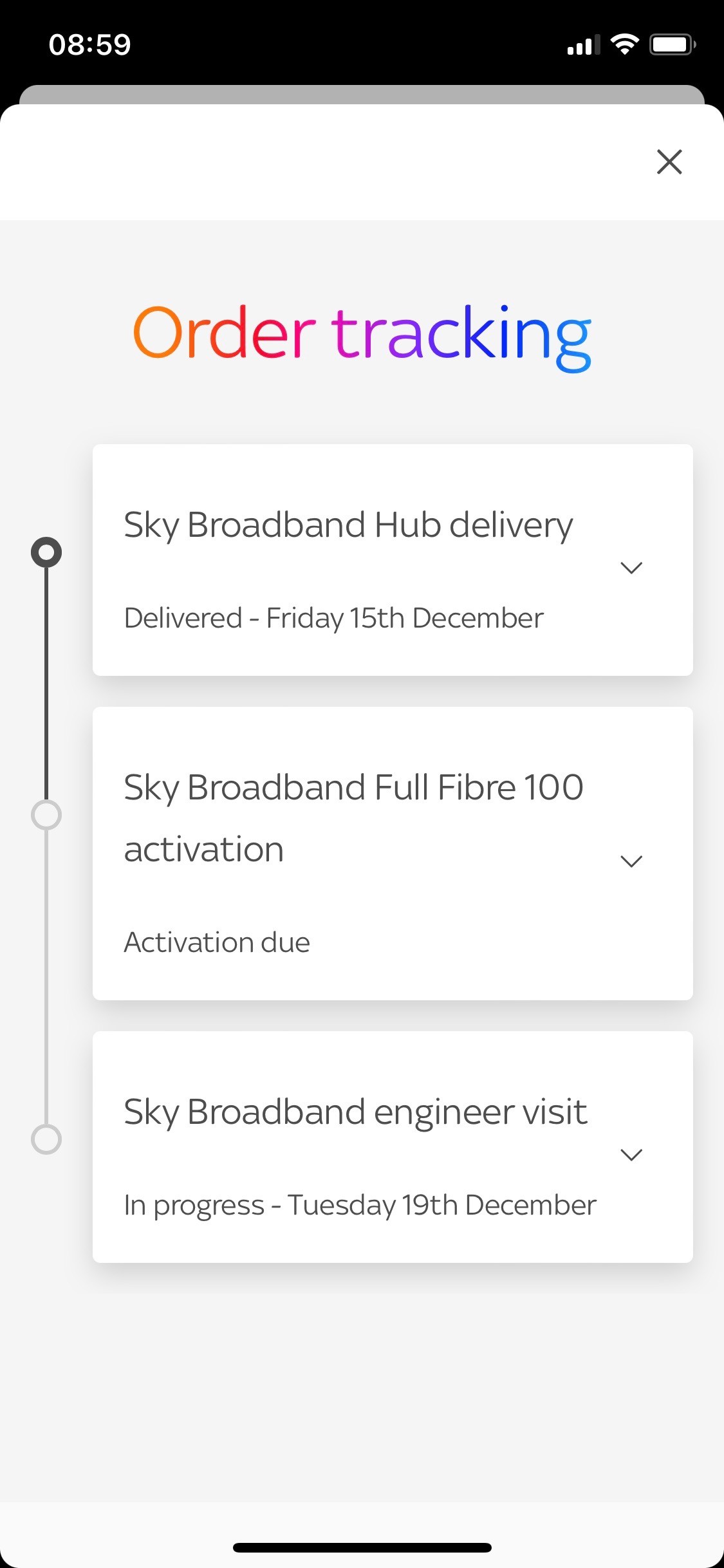 Failed Broadband Activation Sky Community