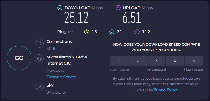 slow intermittent internet connection | Sky Community