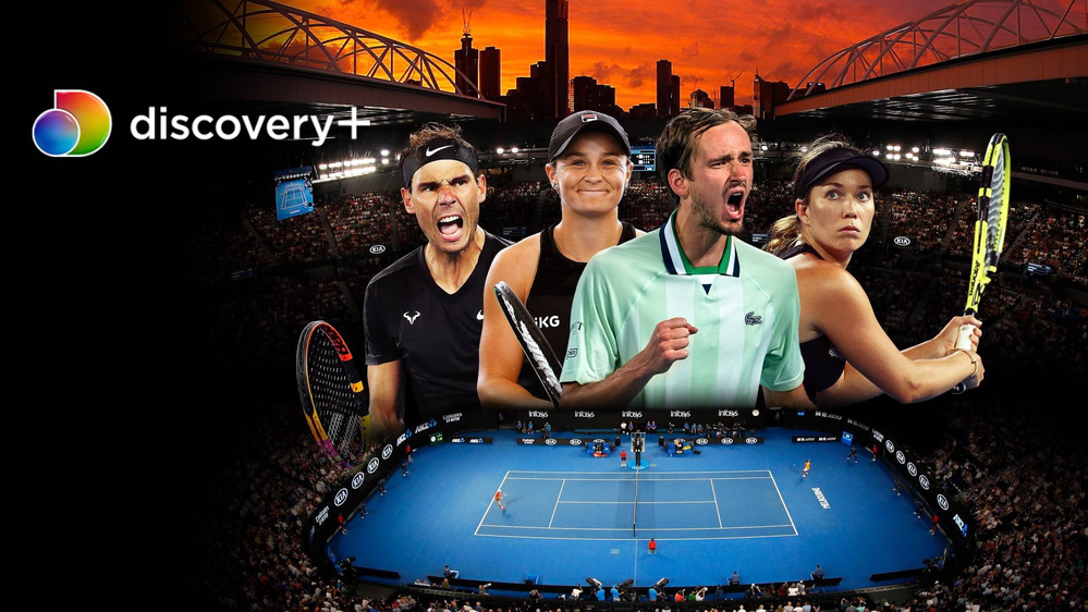 Australian Open on discovery+