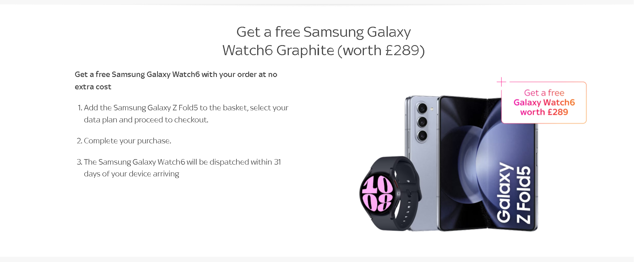 Claim free watch discount samsung