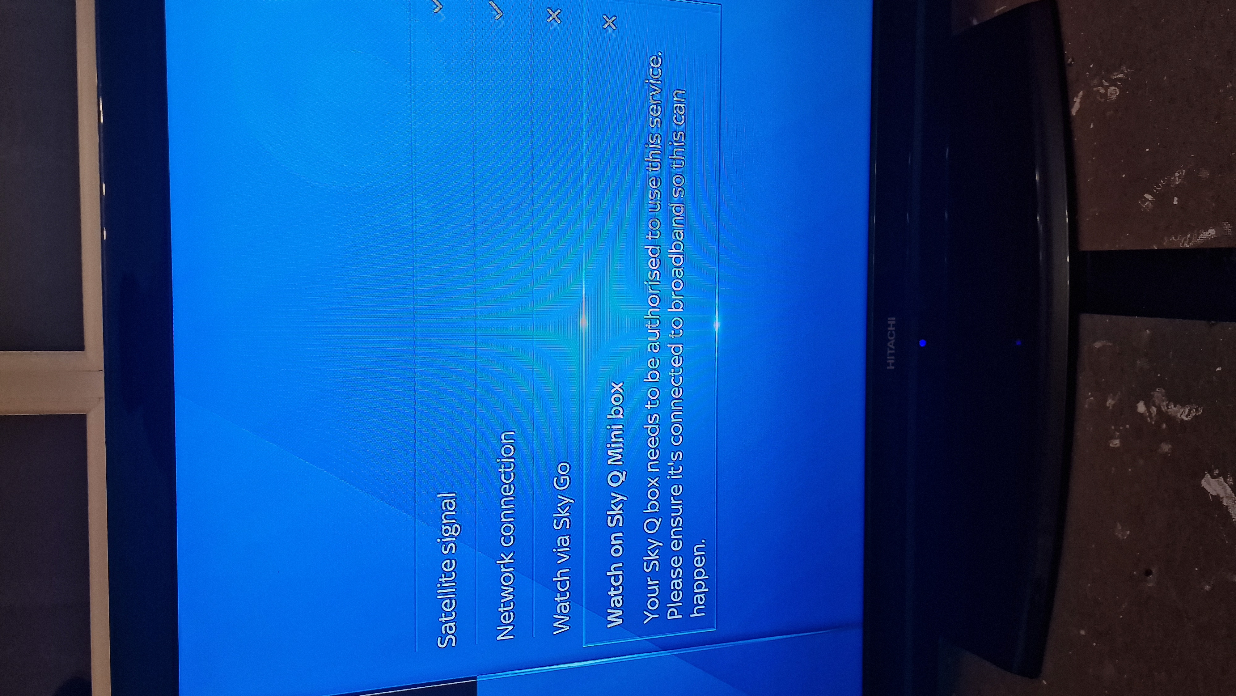 Sky q box needs to be authorised? | Sky Community