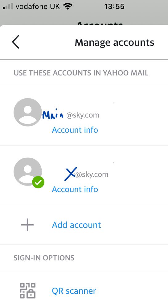Adding Yahoo Sky email to Mailbox List within Yaho... Sky Community